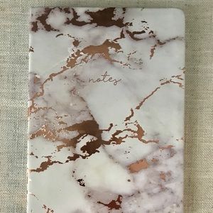 Rose Gold Marble Notebook